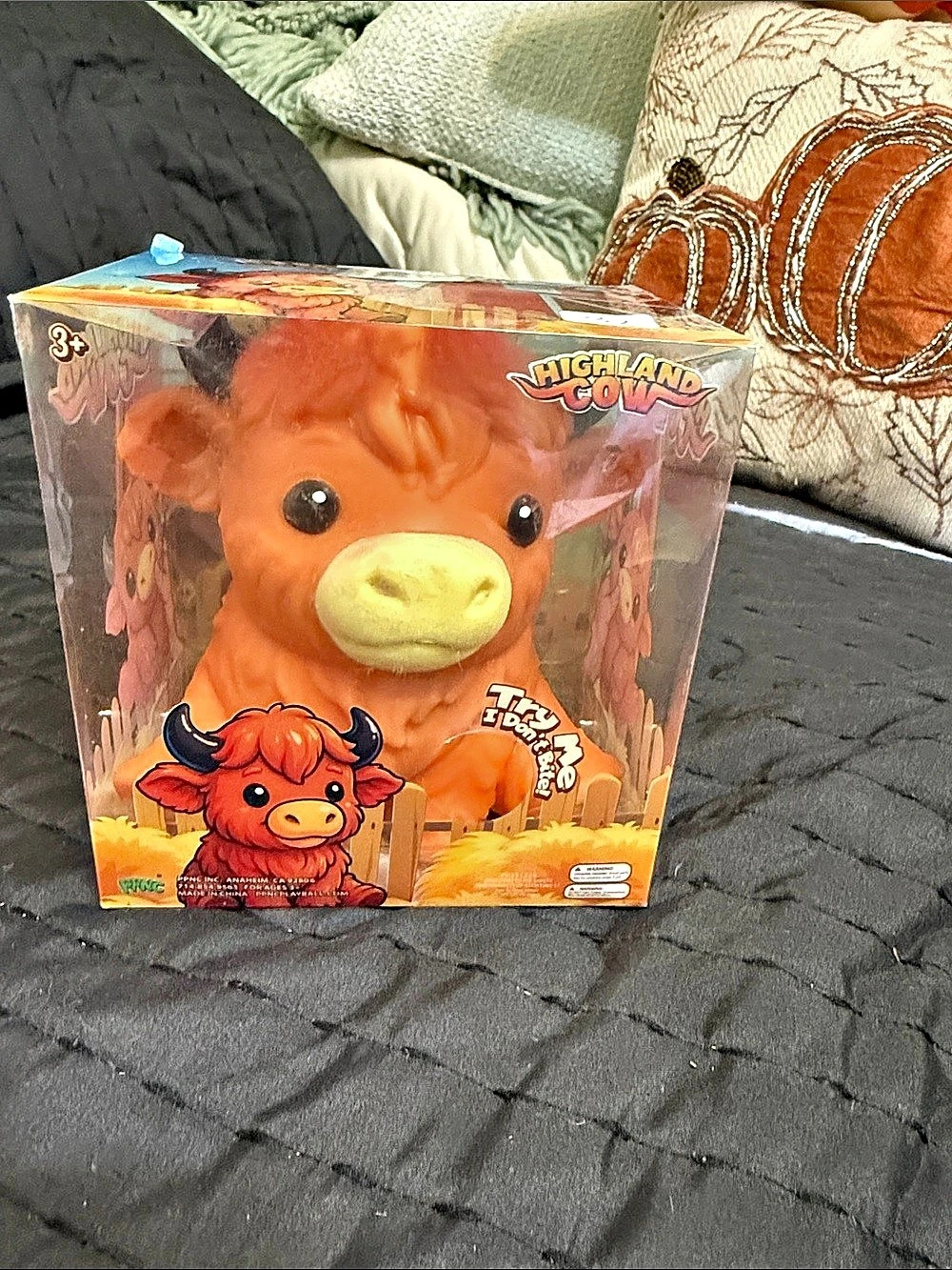 Highland Cow squishy NWT